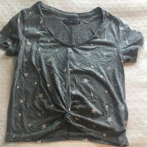 Abercrombie knot top!